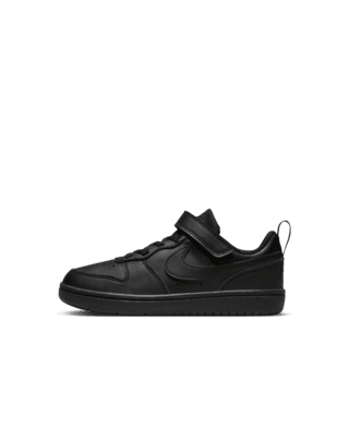 Nike Court Borough Low Recraft Younger Kids Shoes Black